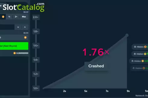Οθόνη3. Crash (Stake Originals) Κουλοχέρης