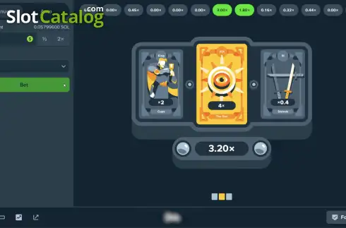 Οθόνη3. Tarot (Stake Originals) Κουλοχέρης