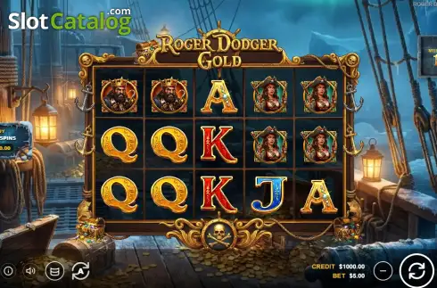 Οθόνη2. Roger Dodger Gold Κουλοχέρης