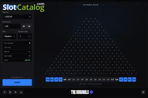 Οθόνη2. Plinko Dice (The Originals) Κουλοχέρης 