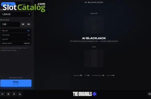 Οθόνη2. AI Blackjack Κουλοχέρης 