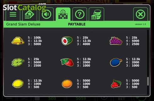 Οθόνη8. Grand Slam Deluxe Κουλοχέρης
