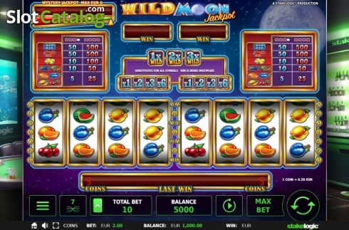 Οθόνη2. Wild Moon Jackpot 5k Κουλοχέρης 