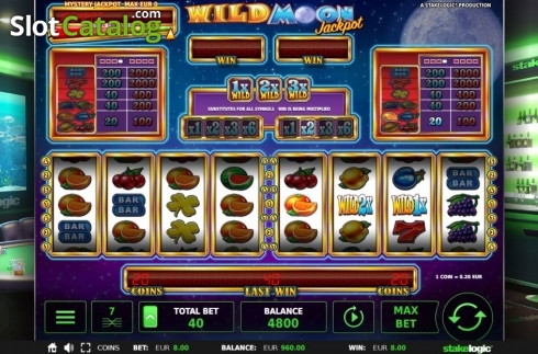 Οθόνη3. Wild Moon Jackpot 5k Κουλοχέρης 