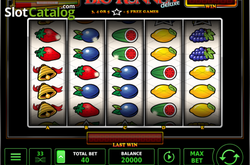 Οθόνη2. Big Runner Deluxe Jackpot Κουλοχέρης