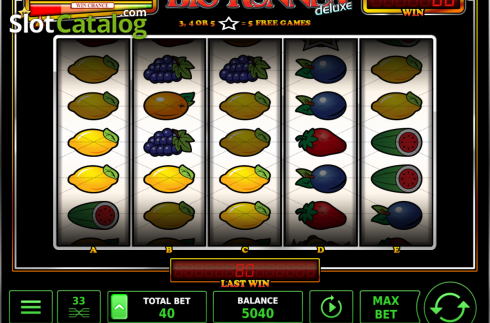 Οθόνη3. Big Runner Deluxe Jackpot Κουλοχέρης