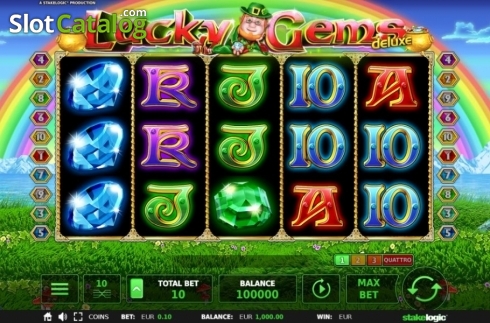 Οθόνη3. Lucky Gems Deluxe (StakeLogic) Κουλοχέρης