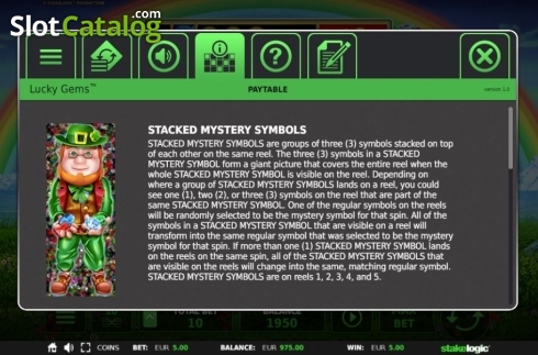 Οθόνη8. Lucky Gems Deluxe (StakeLogic) Κουλοχέρης