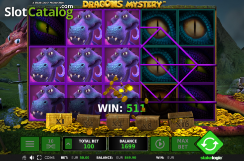 Νίκη. Dragons Mystery (StakeLogic) Κουλοχέρης 