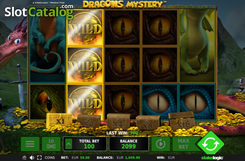 Αγριος. Dragons Mystery (StakeLogic) Κουλοχέρης 