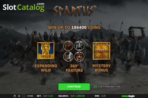 Τα χαρακτηριστικά του παιχνιδιού. Spartus Κουλοχέρης