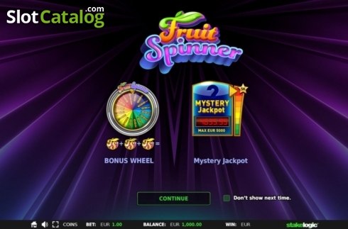 Οθόνη2. Fruit Spinner Κουλοχέρης
