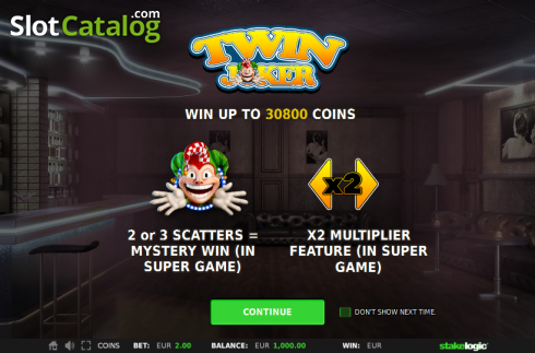 Τα χαρακτηριστικά του παιχνιδιού. Twin Joker Κουλοχέρης 