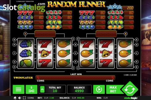 Ροδέλες. Random Runner (StakeLogic) Κουλοχέρης