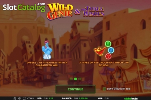 Οθόνη3. Wild Genie Κουλοχέρης 