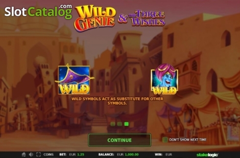 Οθόνη4. Wild Genie Κουλοχέρης 