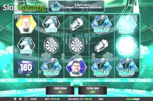 Οθόνη 3. Darts Heroes Κουλοχέρης