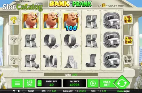 Οθόνη 3. Bank or Prank Κουλοχέρης