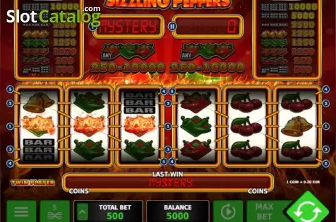 Οθόνη 3. Sizzling Peppers Κουλοχέρης