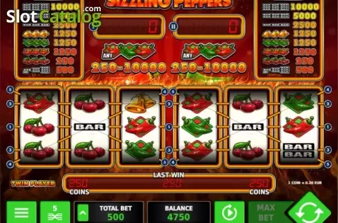 Οθόνη 4. Sizzling Peppers Κουλοχέρης