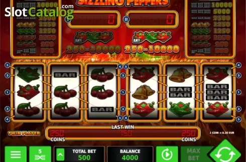 Οθόνη 5. Sizzling Peppers Κουλοχέρης