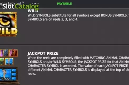 Οθόνη5. Big 5 Jungle Jackpot Κουλοχέρης 