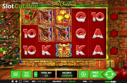 Οθόνη2. Wild Christmas (StakeLogic) Κουλοχέρης