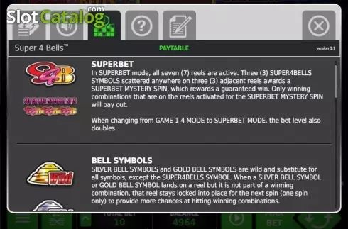 Οθόνη5. Super 4 Bells Κουλοχέρης