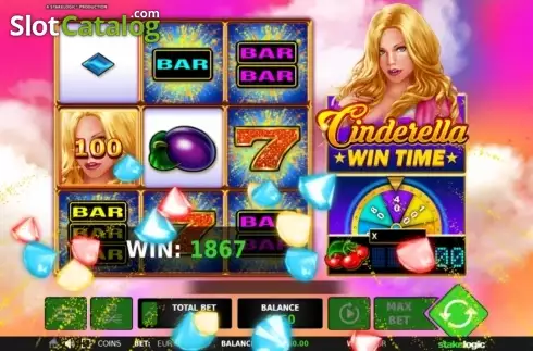Οθόνη7. Cinderella Wintime Κουλοχέρης