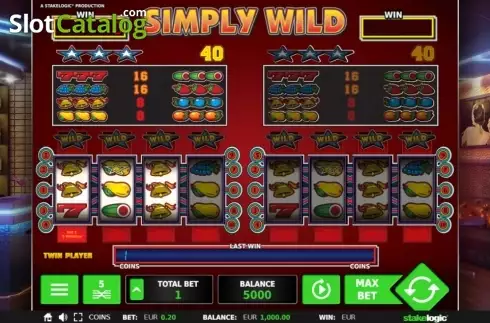 Οθόνη2. Simply Wild (StakeLogic) Κουλοχέρης