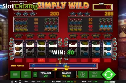 Οθόνη3. Simply Wild (StakeLogic) Κουλοχέρης