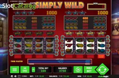 Οθόνη5. Simply Wild (StakeLogic) Κουλοχέρης