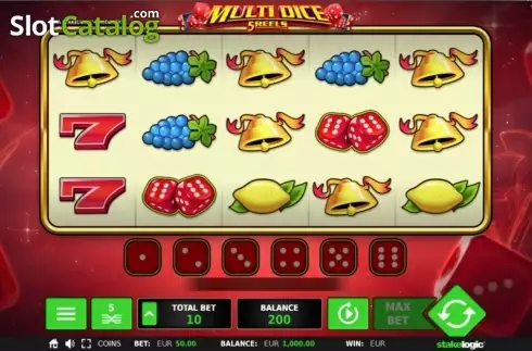 Οθόνη5. Multi Dice 5 Reels Κουλοχέρης