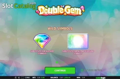 Οθόνη2. Double Gem Κουλοχέρης