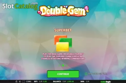 Οθόνη3. Double Gem Κουλοχέρης