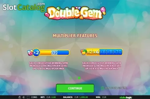 Οθόνη4. Double Gem Κουλοχέρης