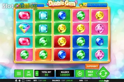 Οθόνη5. Double Gem Κουλοχέρης