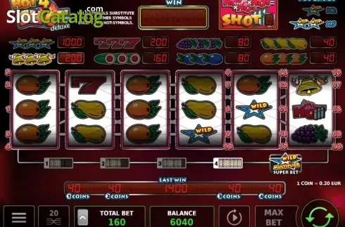 Οθόνη6. Hot4Shot Deluxe Κουλοχέρης