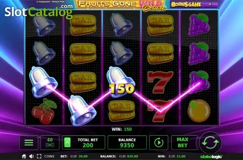 Οθόνη6. Fruits Gone Wild Deluxe Κουλοχέρης