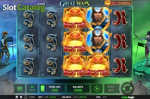 Οθόνη2. Great Wars Κουλοχέρης