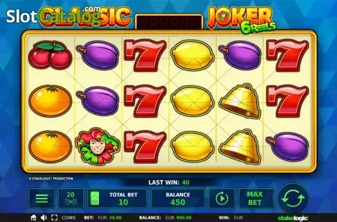 Οθόνη2. Classic Joker 6 Reels Κουλοχέρης