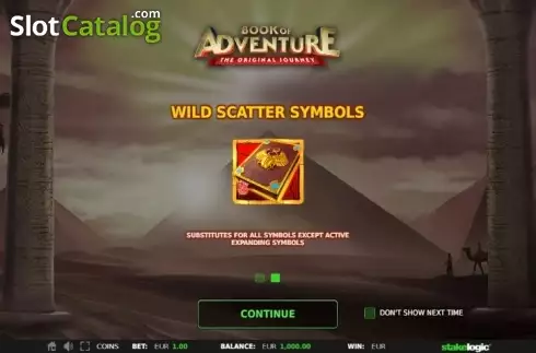 Οθόνη3. Book of Adventure (StakeLogic) Κουλοχέρης