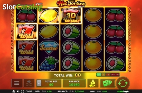 Οθόνη5. Hot Forties Quattro Κουλοχέρης