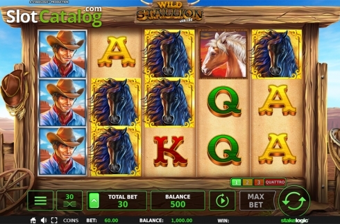 Οθόνη2. Wild Stallion Κουλοχέρης