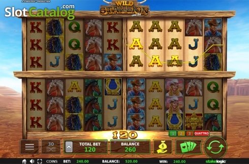 Οθόνη5. Wild Stallion Κουλοχέρης