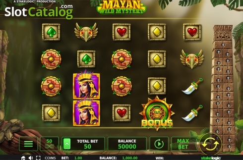 Οθόνη2. Mayan Wild Mystery Κουλοχέρης