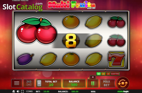 Οθόνη8. Multi Fruits Quattro Κουλοχέρης