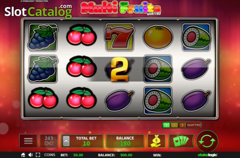 Οθόνη4. Multi Fruits Quattro Κουλοχέρης
