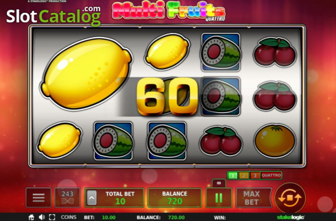 Οθόνη6. Multi Fruits Quattro Κουλοχέρης