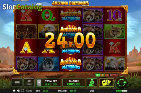 Οθόνη6. Arizona Diamonds Κουλοχέρης